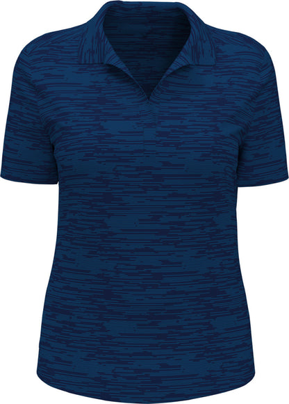 Ladies Broken Stripe Polo