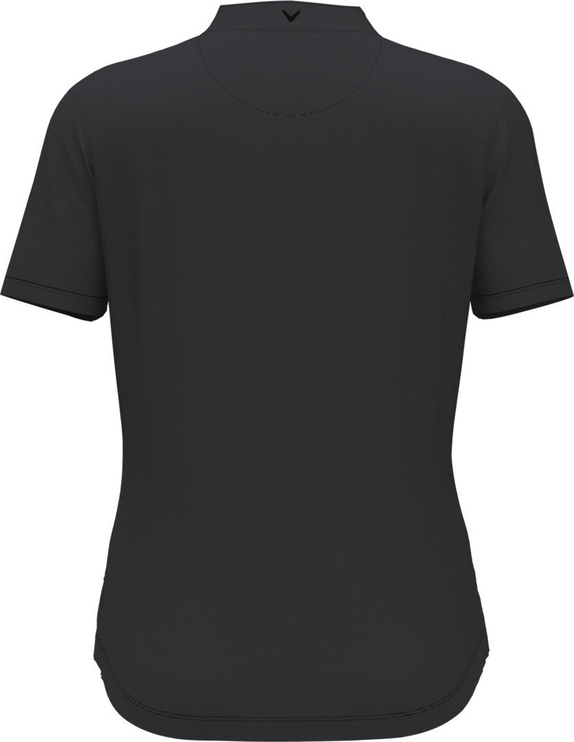 Ladies Fine Line Stripe Polo