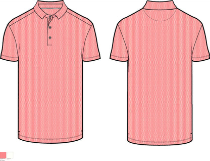 Ss All-over Pete Print Polo