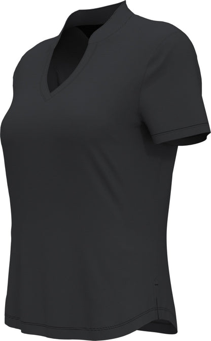 Ladies Fine Line Stripe Polo