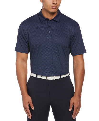Ss All Over Stitched Chev Polo