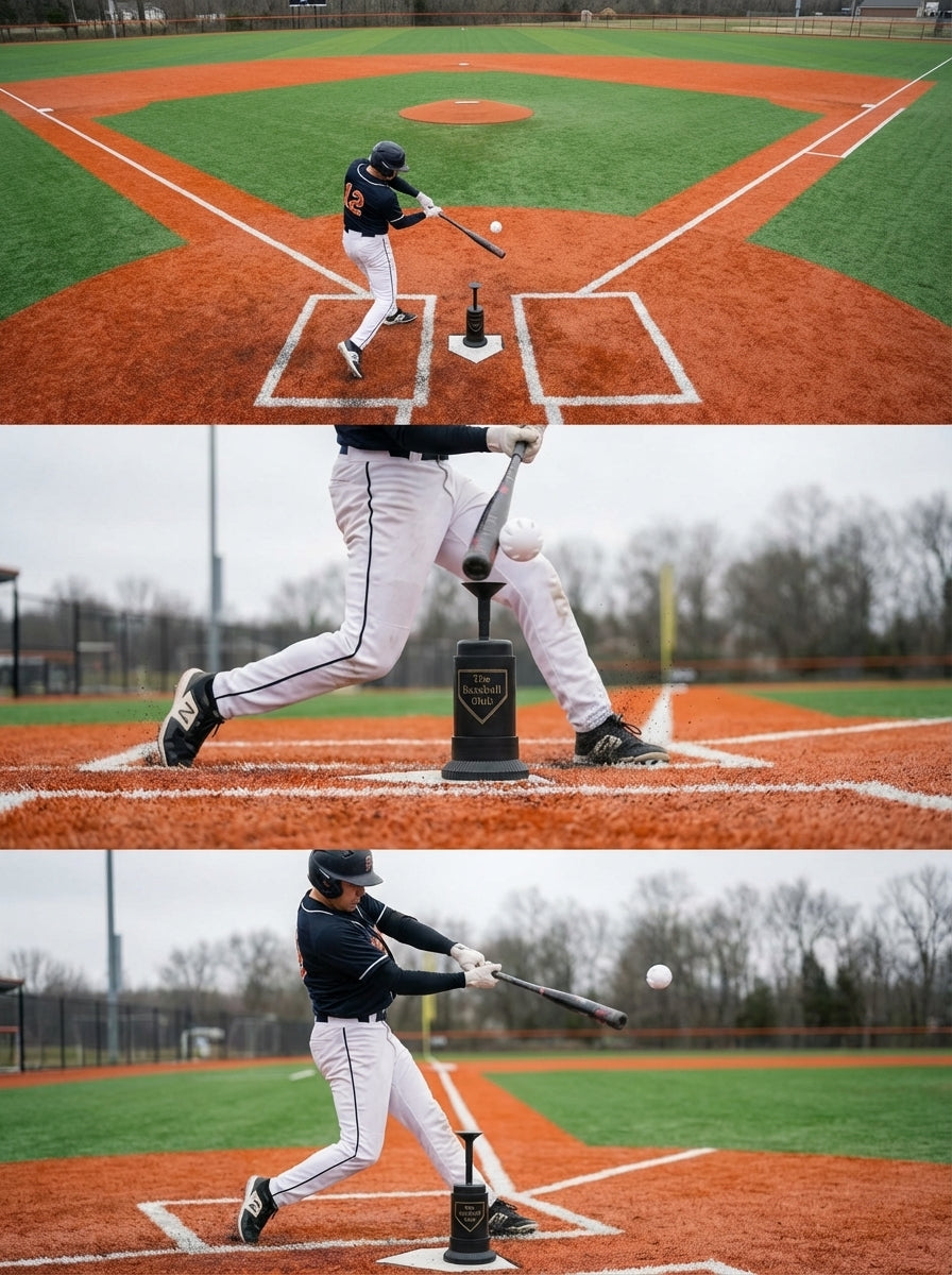 TBC Tee Popper — Solo Batting Training Tool