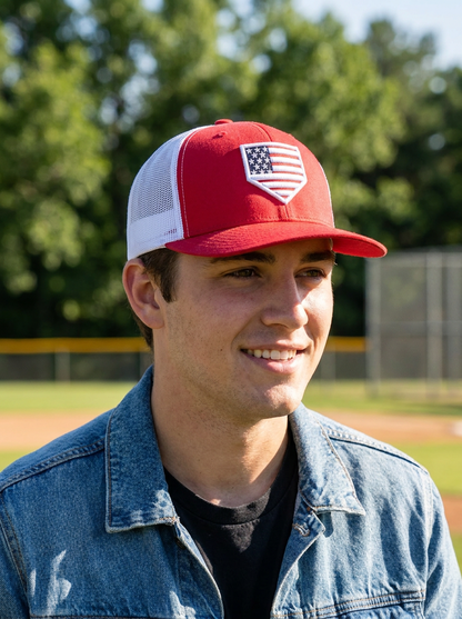 TBC USA Flag Snapback Hat