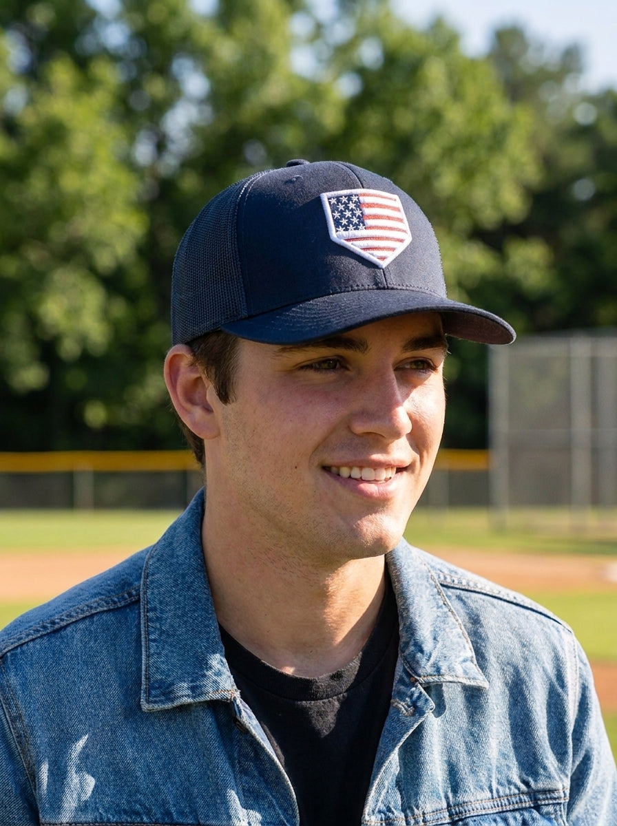 TBC USA Flag Snapback Hat