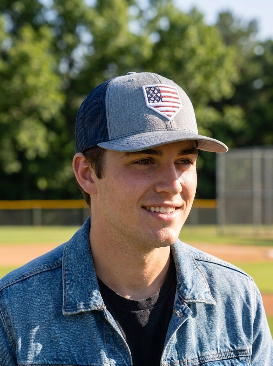TBC USA Flag Snapback Hat