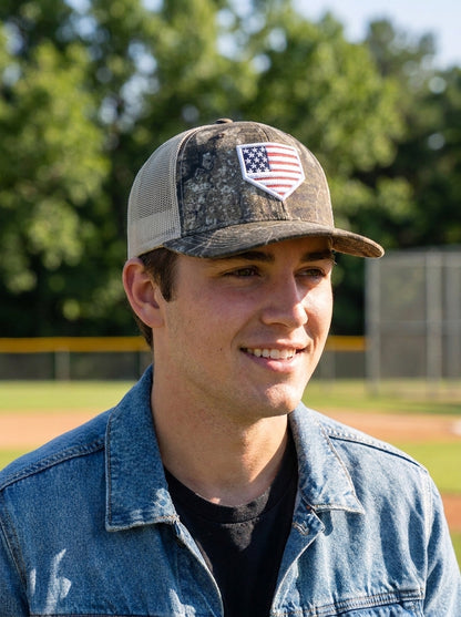 TBC USA Flag Snapback Hat