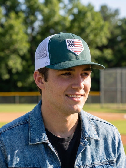 TBC USA Flag Snapback Hat