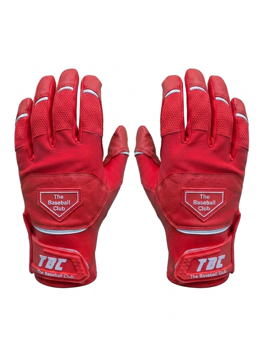 TBC Gloves Prime Series | 100% Cabretta Leather Batting Gloves | Pair