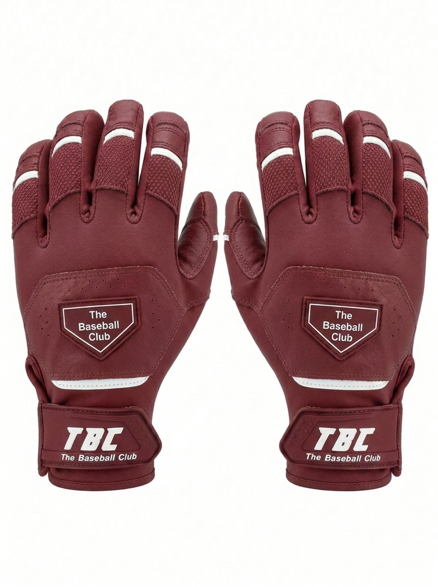 TBC Gloves Prime Series | 100% Cabretta Leather Batting Gloves | Pair