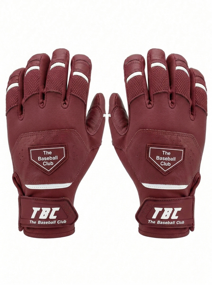 TBC Gloves Prime Series | 100% Cabretta Leather Batting Gloves | Pair
