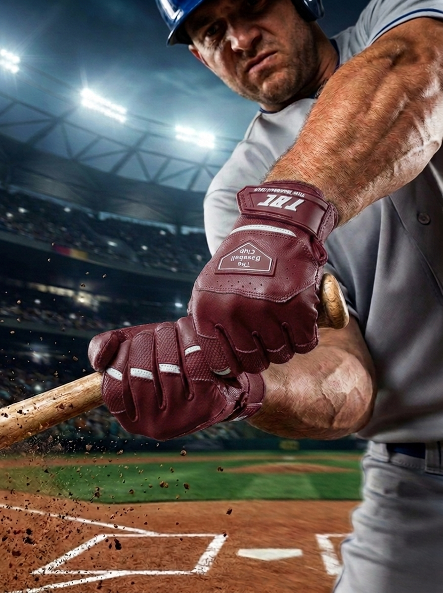 TBC Gloves Prime Series | 100% Cabretta Leather Batting Gloves | Pair