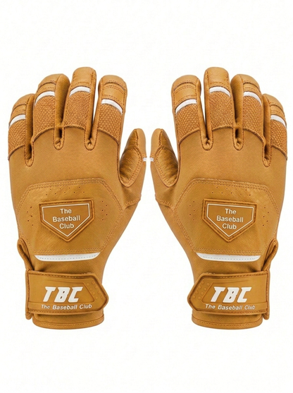 TBC Gloves Prime Series | 100% Cabretta Leather Batting Gloves | Pair
