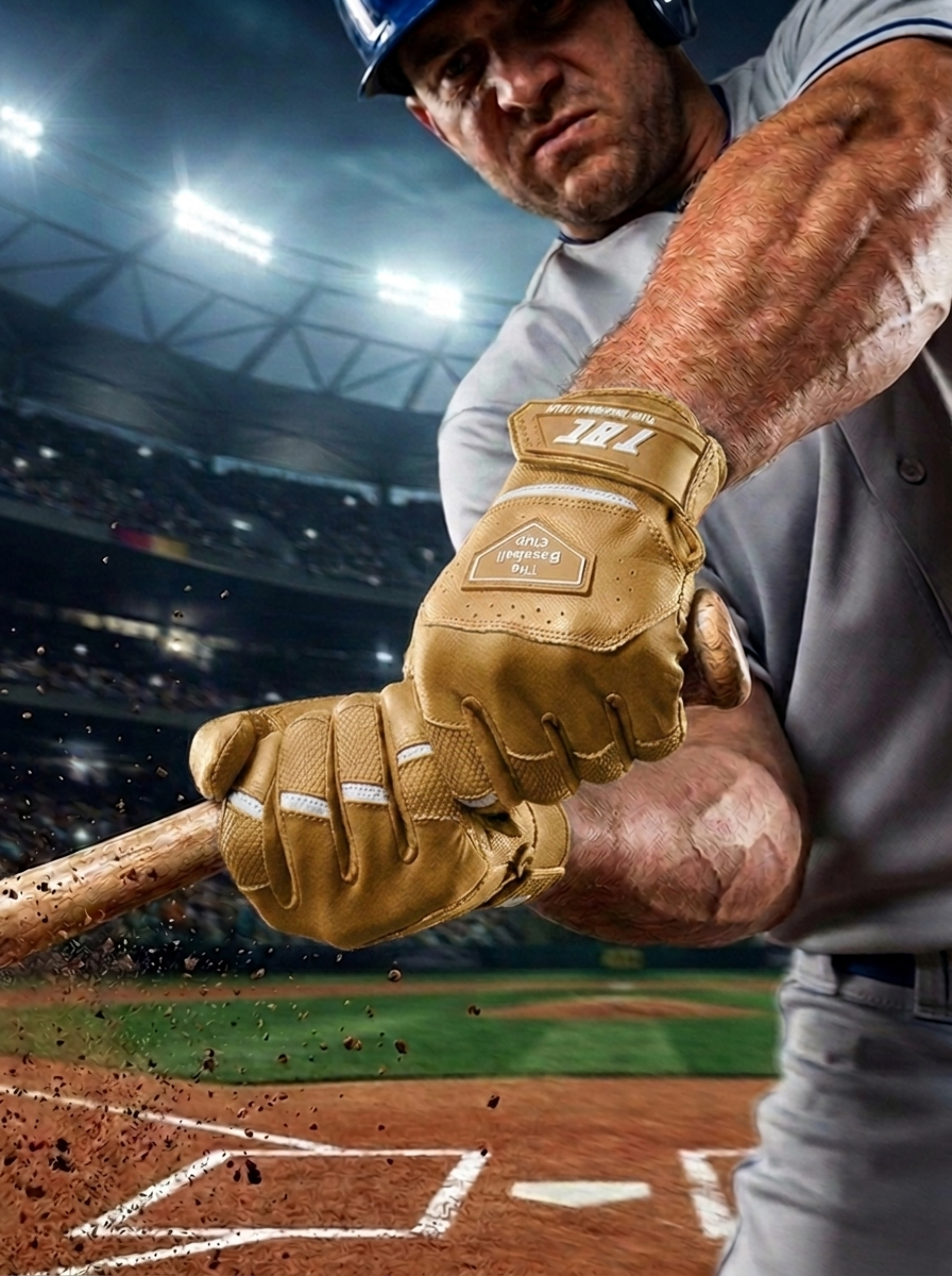 TBC Gloves Prime Series | 100% Cabretta Leather Batting Gloves | Pair