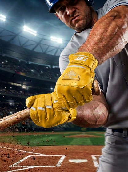 TBC Gloves Prime Series | 100% Cabretta Leather Batting Gloves | Pair