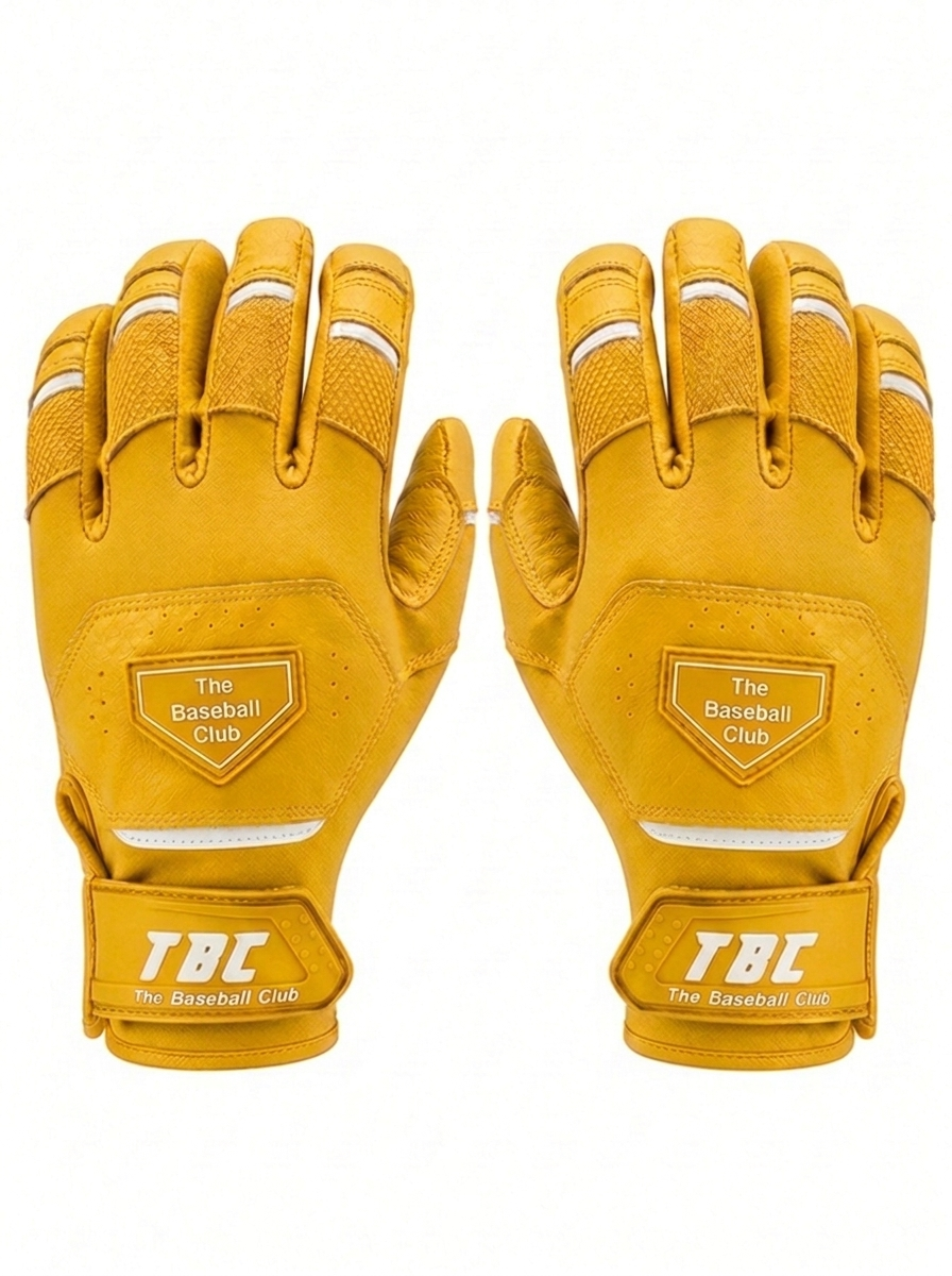 TBC Gloves Prime Series | 100% Cabretta Leather Batting Gloves | Pair