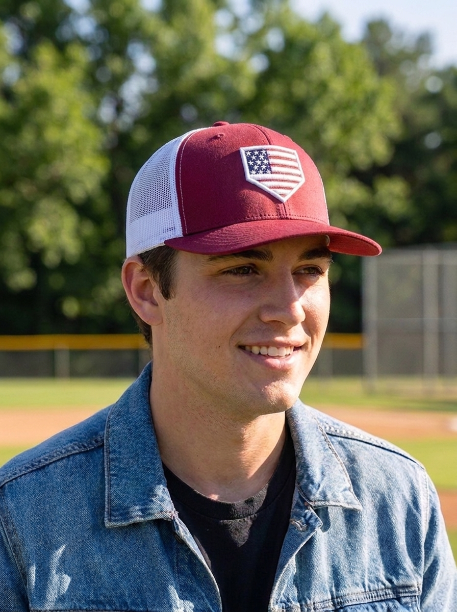 TBC USA Flag Snapback Hat