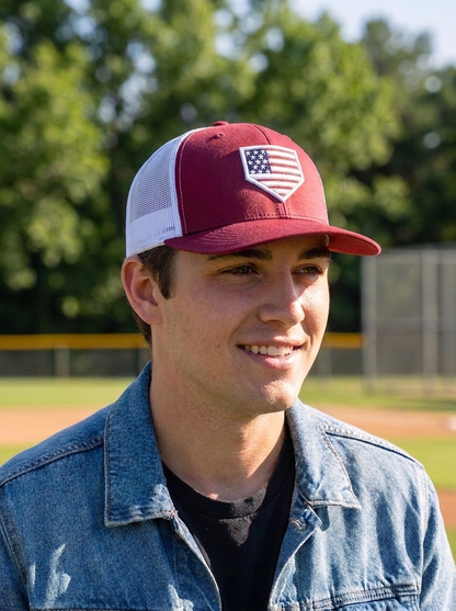 TBC USA Flag Snapback Hat