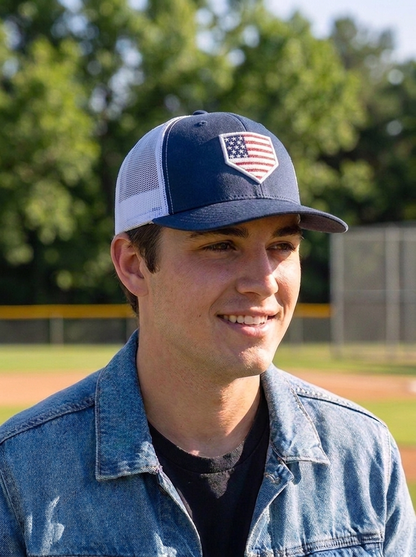 TBC USA Flag Snapback Hat