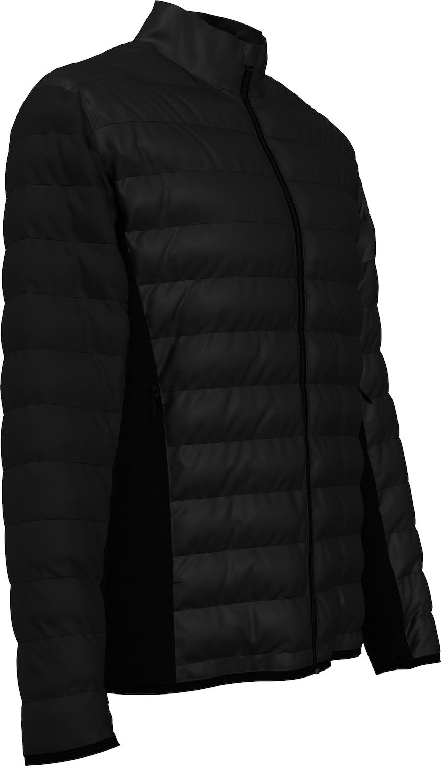 LS FAUX DOWN FULL ZIP PUFFER