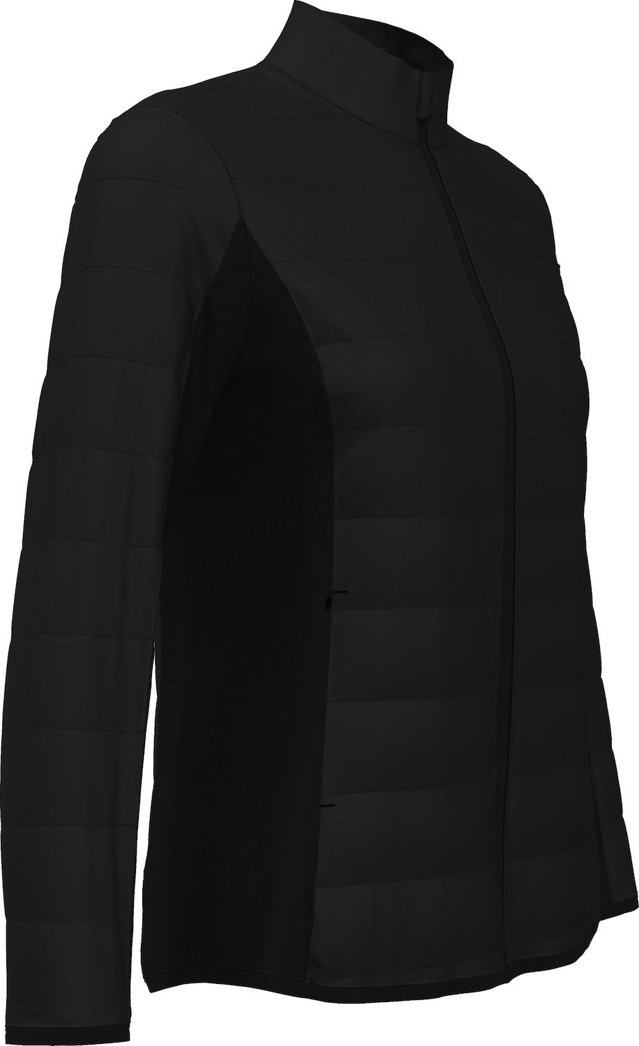 L/S FAUX DOWN FULL ZIPPER