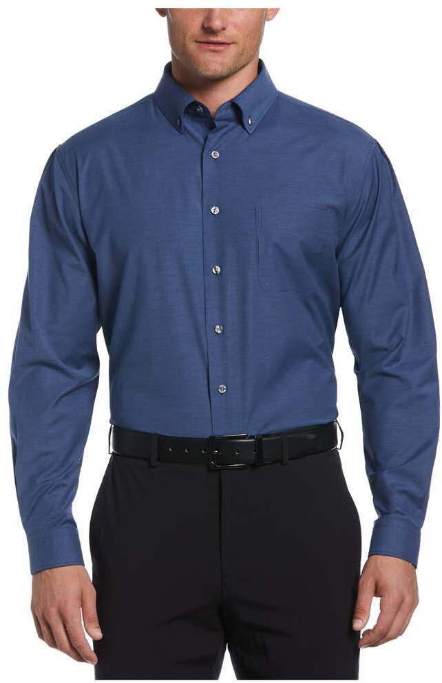 Heathered Woven Shirt
