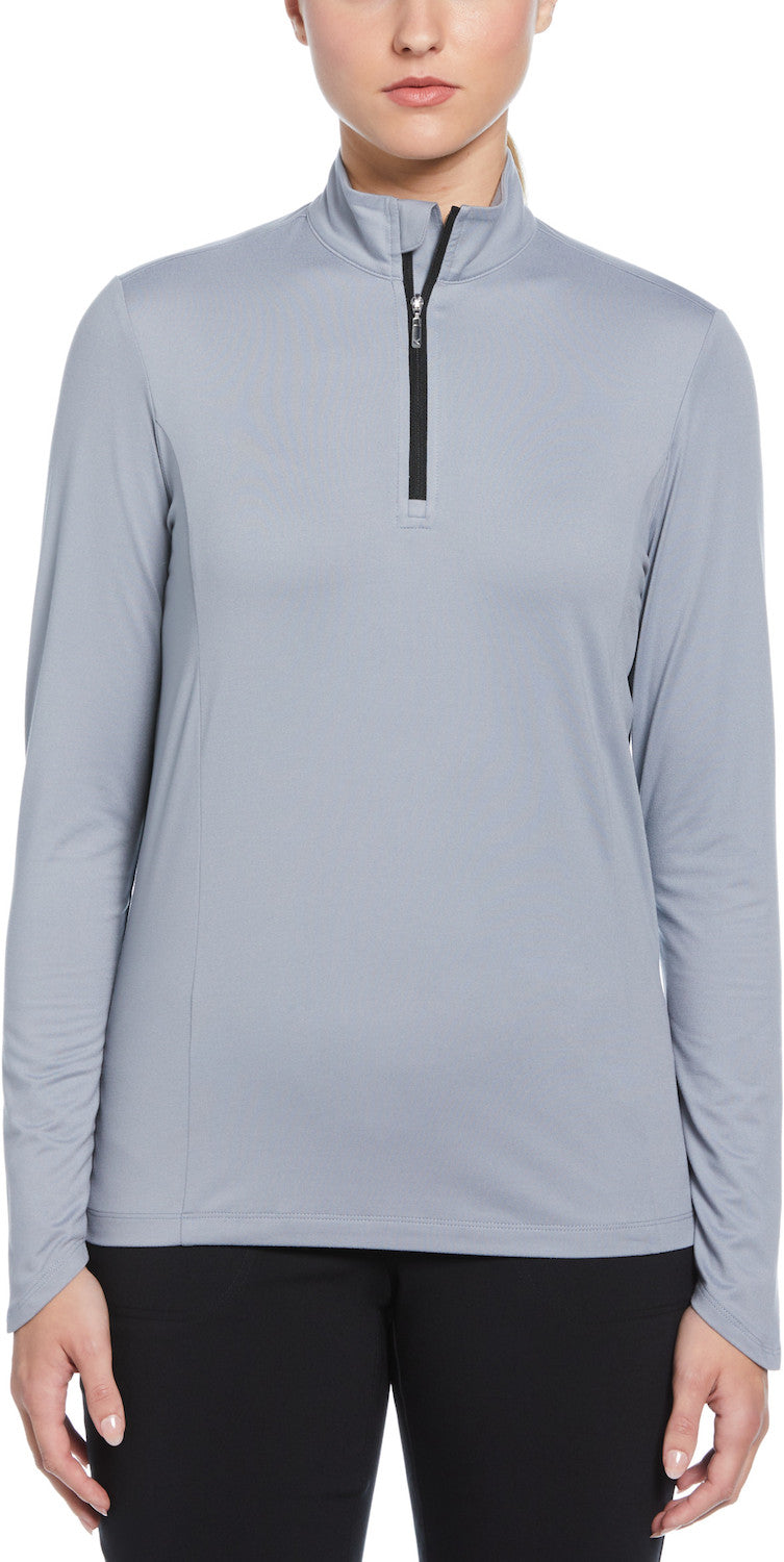 Ladies Lightweight 1/4" Zip Pullover