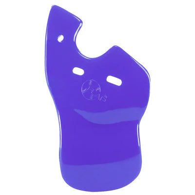 C-Flap® Cheek & Jaw Protection for Right Handed Batter in chicago cubs blue color on white background