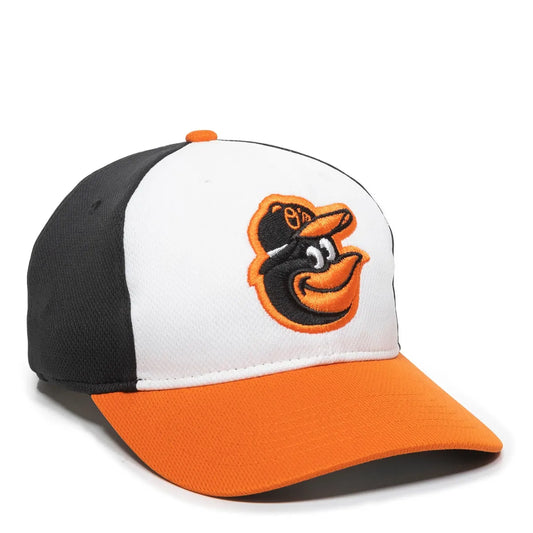 Baltimore Orioles MLB 350 OC Sports White/Black/Orange Legacy Vintage Hat Cap Mens Adjustable