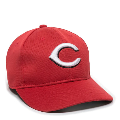 Cincinnati Reds MLB 350 OC Sports Red Legacy Vintage Hat Cap Mens Adjustable