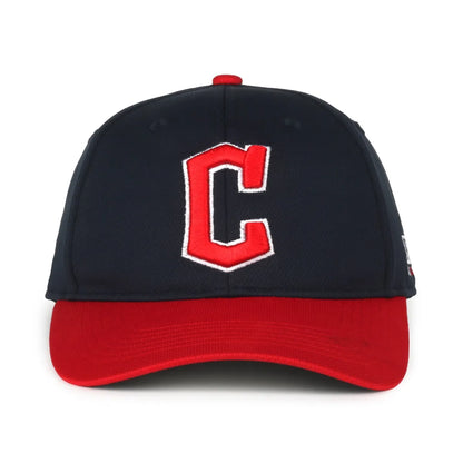 Cleveland Guardians MLB 350 OC Sports Navy-Red Legacy Vintage Hat Cap Mens Adjustable