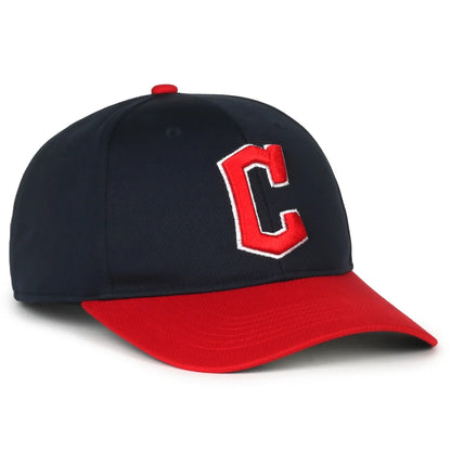 Cleveland Guardians MLB 350 OC Sports Navy-Red Legacy Vintage Hat Cap Mens Adjustable