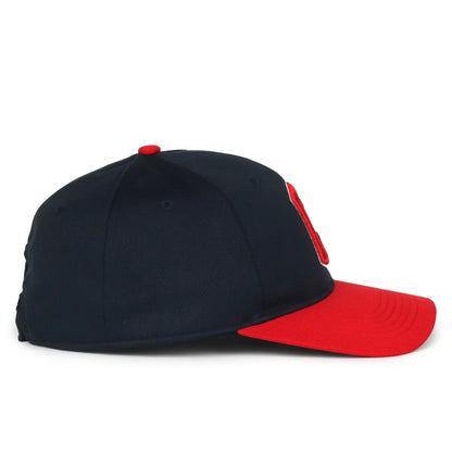 Cleveland Guardians MLB 350 OC Sports Navy-Red Legacy Vintage Hat Cap Mens Adjustable
