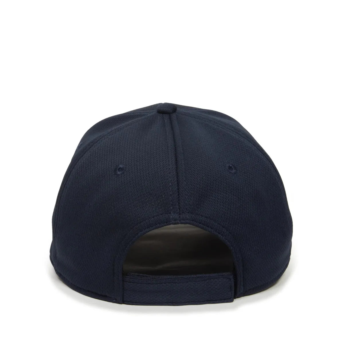 Outdoor Cap MLB Replica Adjustable Baseball Cap of team Tempa Bay Rays back view on white background