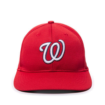 Outdoor Cap MLB Replica Adjustable Baseball Cap of team Washington Nationals on white background