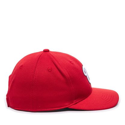Outdoor Cap MLB Replica Adjustable Baseball Cap of team Washington Nationals side view on white background
