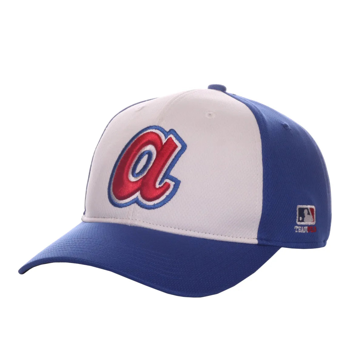 Atlanta Braves MLB 350 OC Sports  White/Royal Legacy Vintage Hat Cap Mens Adjustable