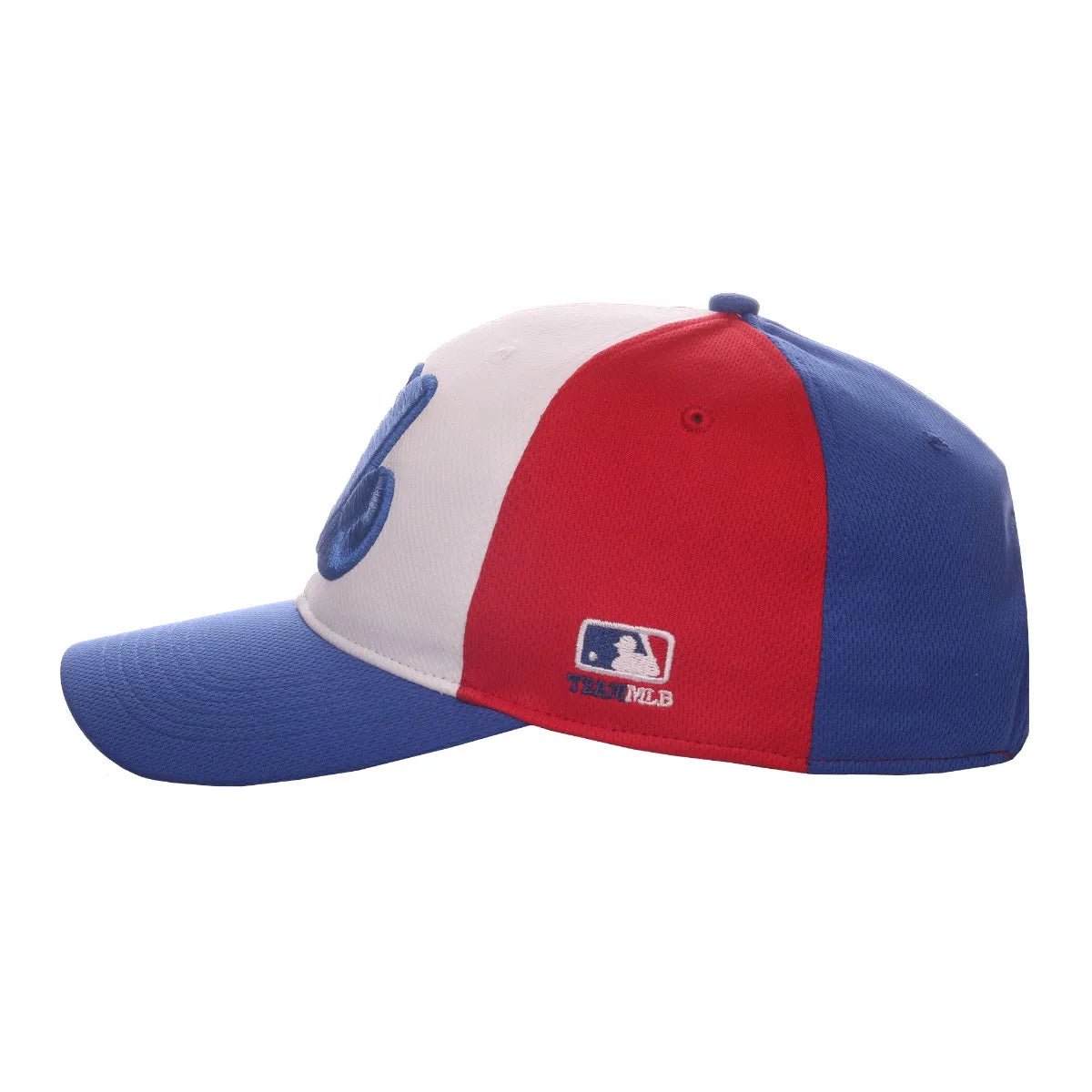 Montreal Expos MLB 350 OC Sports White/Red/Royal Legacy Vintage Hat Cap Mens Adjustable