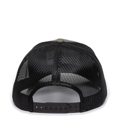 MOFS47A Mossy Oak Olive Black cap