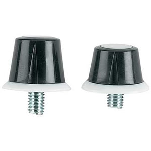 Markwort Soccer Cleats - Polyurethane - Black & White