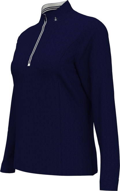 Ladies Clubhouse Mock Pullover