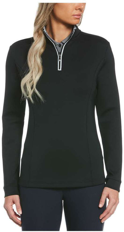 Ladies Clubhouse Mock Pullover