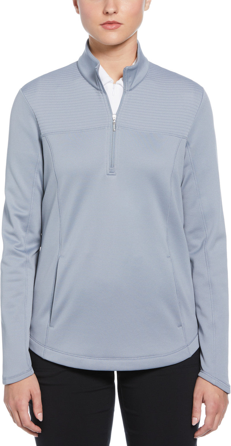 Ladies Ottoman Fleece Pullover