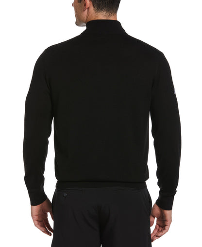 L/S 1/4 MERINO SWEATER