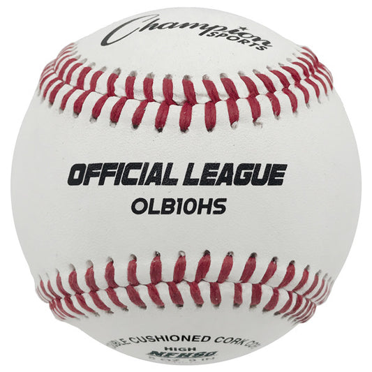 Champion Official League Premium Baseballs NOCSAE/SEI Certified