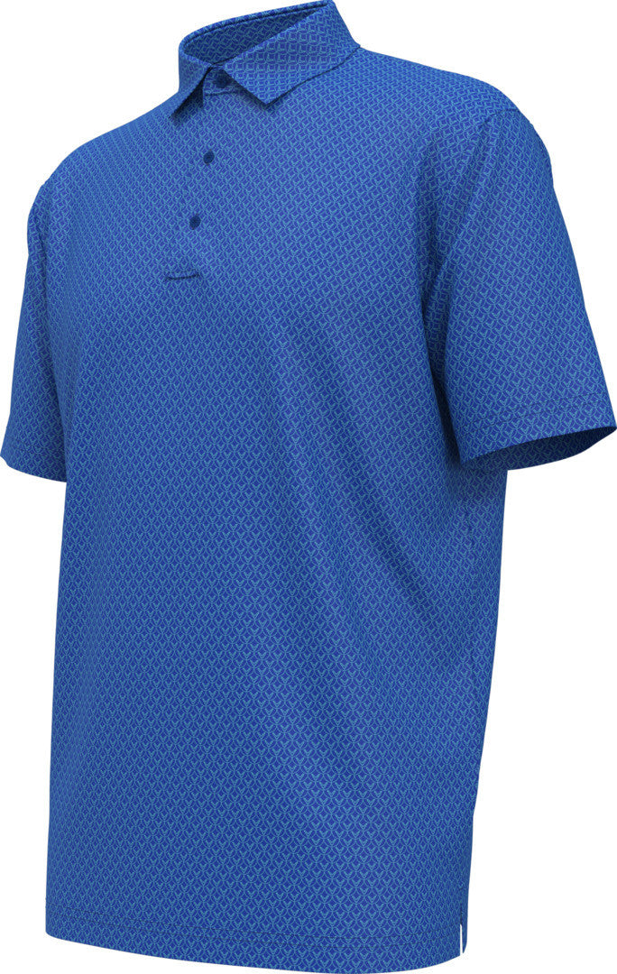 Ss All Over Stitched Chev Polo