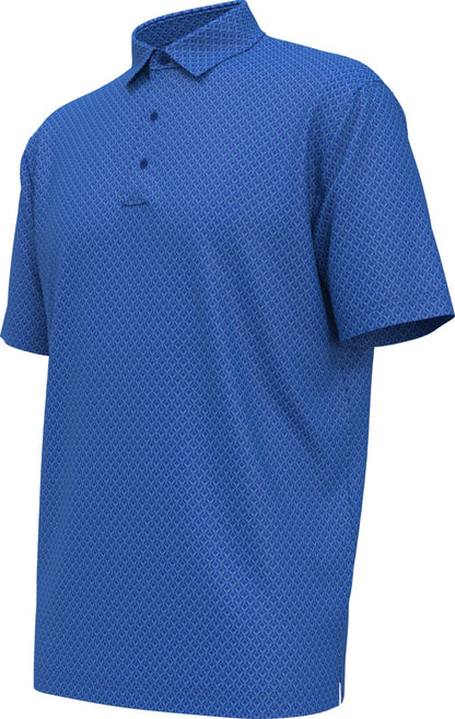 Ss All Over Stitched Chev Polo