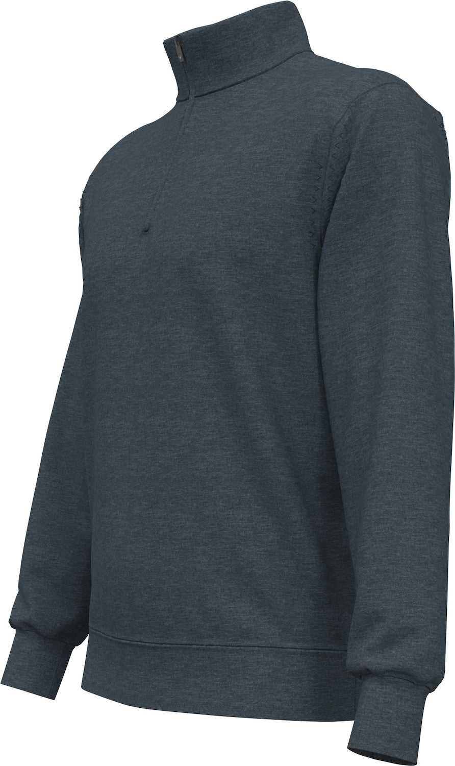 L/S 1/4 MERINO SWEATER