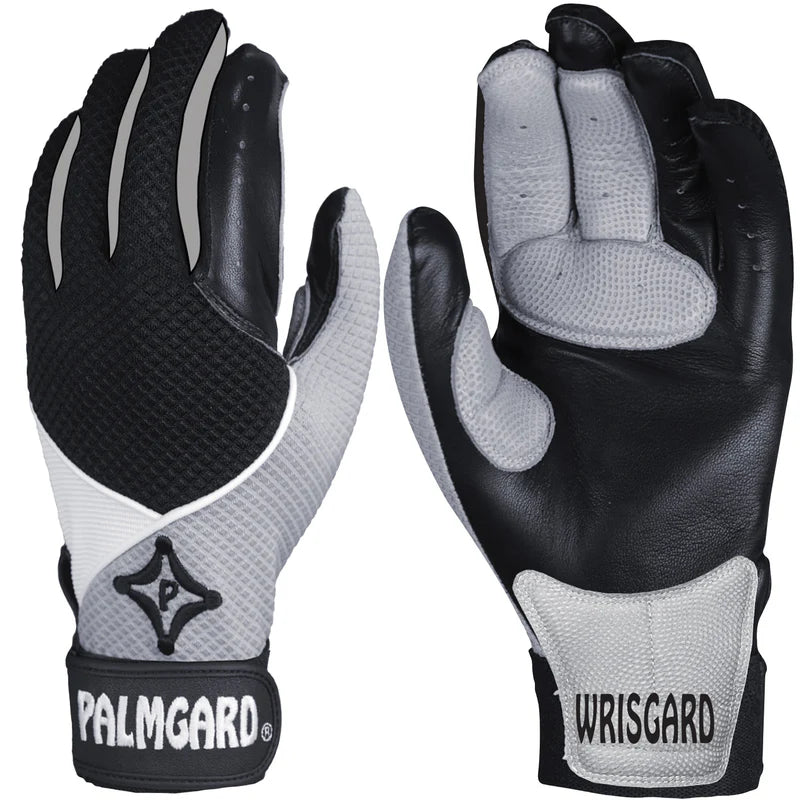 pair of Palmgard Wrist Gard Right hand glove for baseball on white background