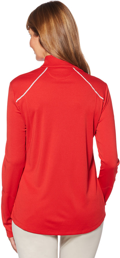 Ladies Reflective Stitch 1/4 Zip