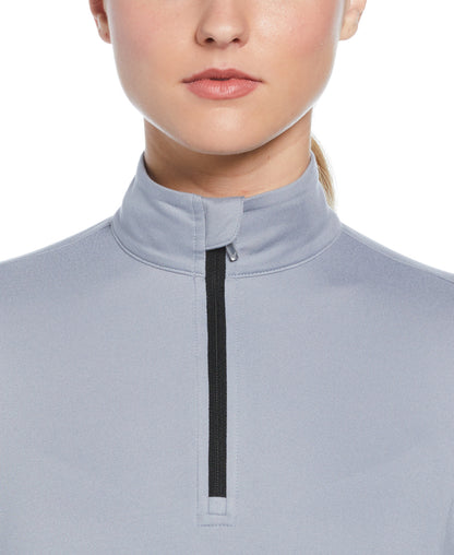 Ladies Lightweight 1/4" Zip Pullover